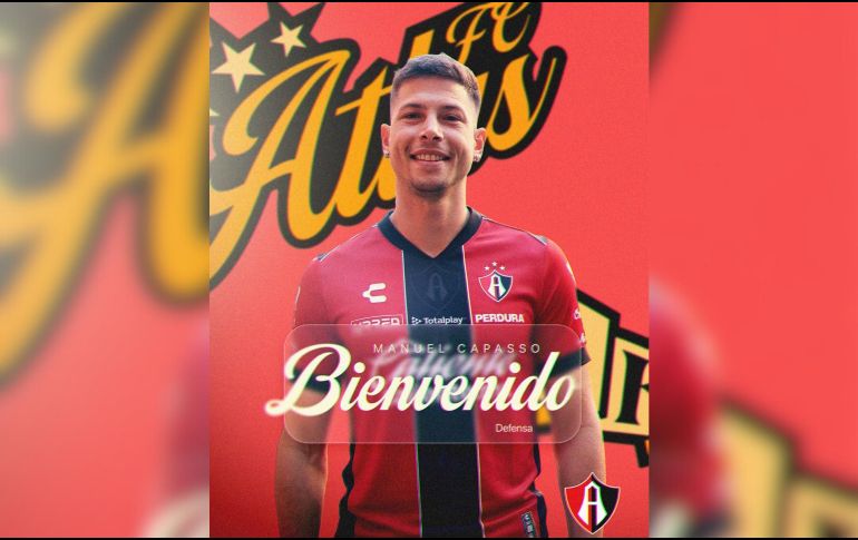 Manuel Capasso inicia una nueva etapa en la Liga MX con Atlas, institución que confía en su experiencia y liderazgo para reforzar su proyecto deportivo. X / @AtlasFC
