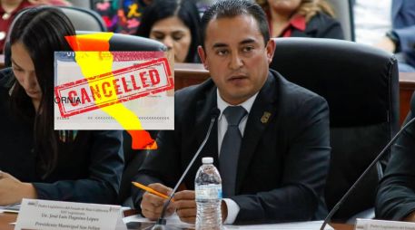 El alcalde de San Felipe se suma a la lista de políticos de Baja California a quienes se les ha retirado su visa. ESPECIAL / FACEBOOK Jose Luis Dagnino Lopez