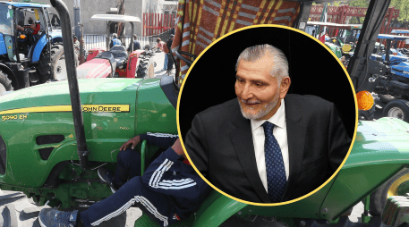 Campesinos desplegaron caravanas, bloqueos y protestas en todo el país debido a su inconformidad por la modificación a la Ley de Aguas. EFE / ARCHIVO