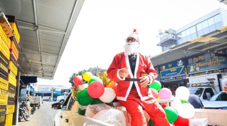 Este recorrido, organizado por el Comité de Damas, estuvo destinado a los empresarios, comerciantes y visitantes del Mercado. EL INFORMADOR/J.ACOSTA