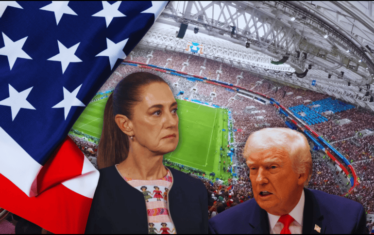 Claudia Sheinbaum perfila sostener un pequeño encuentro con Donald Trump. SUN / AP / ARCHIVO / ESPECIAL / CANVA