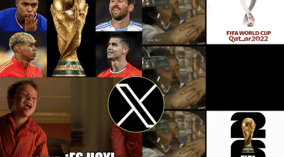 El sorteo del Mundial 2026 ha provocado que las redes sociales se inunden de creativos y divertidos memes. ESPECIAL / X