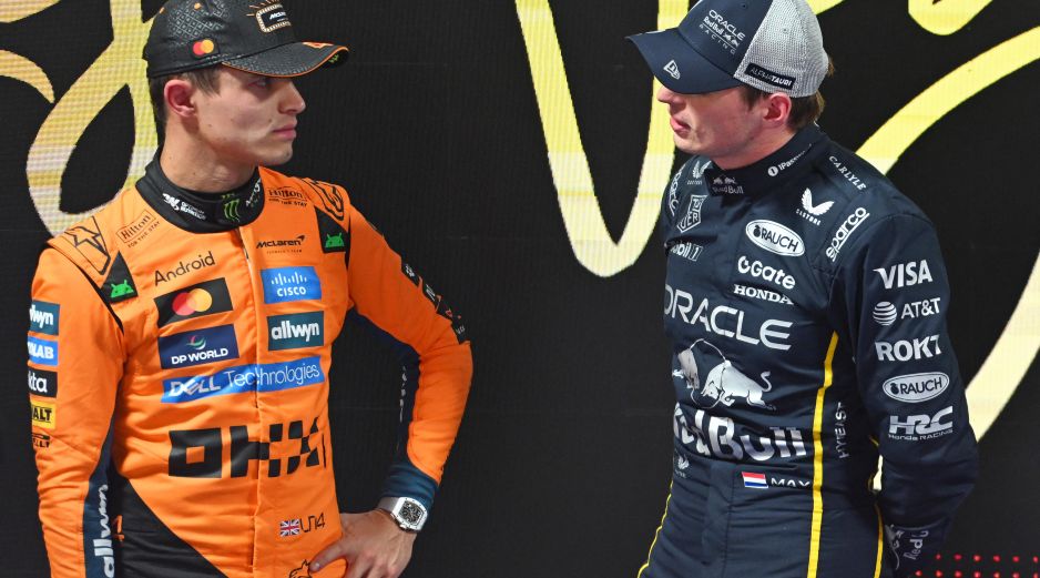 Verstappen necesita la perfección y el caos ajeno; Norris solo necesita consistencia. AFP / ARCHIVO