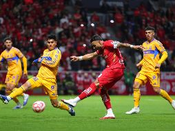 Tigres y Toluca se enfrentaron en la jornada 3 del torneo, con resultado favorable para la UANL. IMAGO7/J. Esquivel