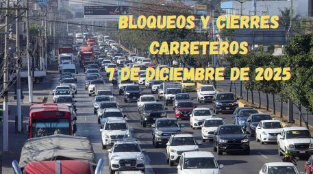 Bloqueos y cierres de carreteras en México este 7 de diciembre de 2025. EL INFORMADOR / ARCHIVO
