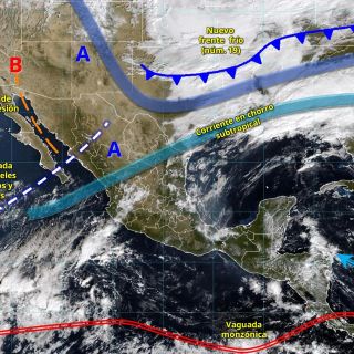Frente frío 19 traerá lluvias y bajas temperaturas a estos estados de México