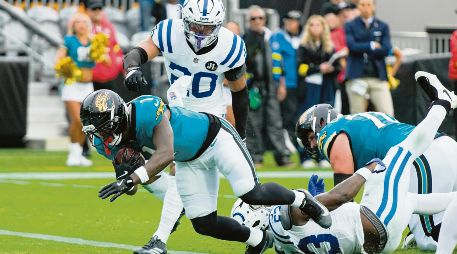 Los Jaguars han ganado 11 juegos en fila en casa enfrentando a los Colts. AP