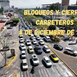 Bloqueos y cierres carreteros en México | EN VIVO | 8 de diciembre