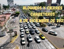 Bloqueos y cierres de carreteras en México este 8 de diciembre de 2025. EL INFORMADOR / ARCHIVO