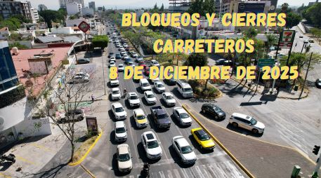 Bloqueos y cierres de carreteras en México este 8 de diciembre de 2025. EL INFORMADOR / ARCHIVO