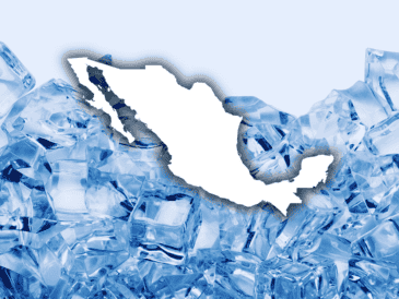 El frente frío núm.19 se extenderá sobre la península de Yucatán y sureste del país a partir de mañana. ESPECIAL / CANVA