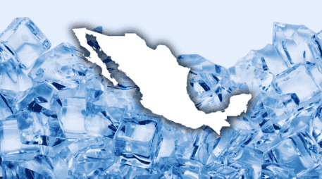 El frente frío núm.19 se extenderá sobre la península de Yucatán y sureste del país a partir de mañana. ESPECIAL / CANVA