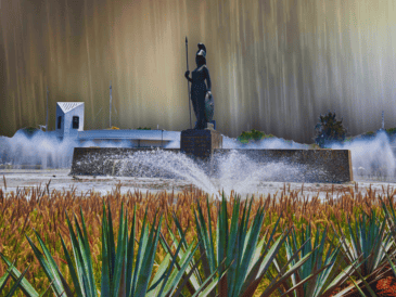 El pronóstico de lluvia para este día en Guadalajara es del 54 por ciento y seguirá siendo alto mañana martes, alrededor del 64 por ciento. ESPECIAL / CANVA