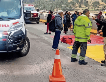 Más tarde, en la misma autopista México-Puebla, ser registro otro accidente sin que se reportaran personas lesionadas. SUN / ESPECIAL