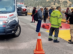 Más tarde, en la misma autopista México-Puebla, ser registro otro accidente sin que se reportaran personas lesionadas. SUN / ESPECIAL