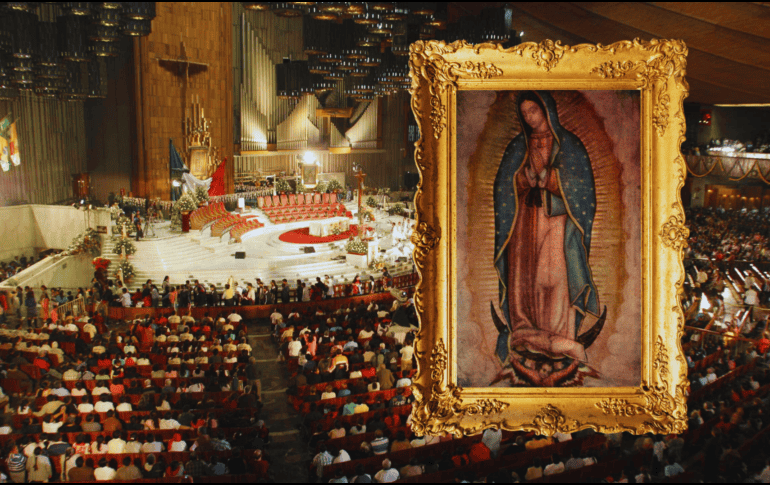 El origen de la festividad del 12 de diciembre se remonta a 1531, cuando, según la tradición católica, la Virgen María se apareció en cuatro ocasiones a un indígena llamado Juan Diego Cuauhtlatoatzin. NTX / ARCHIVO