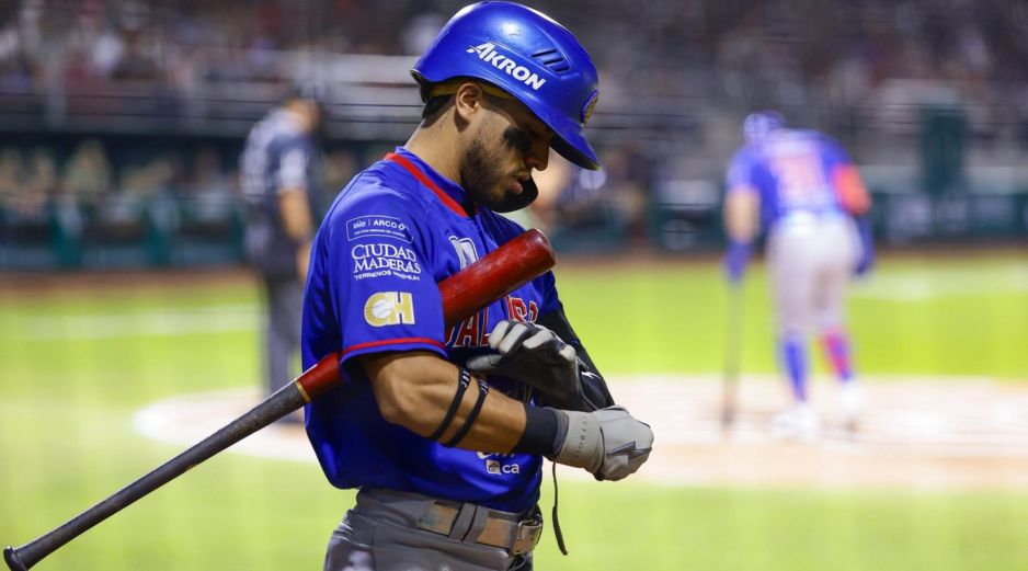 La velocidad y poder en contacto de Jared Serna lo llevaron a imponer un nuevo récord de triples en una temporada. CORTESÍA/ CHARROS DE JALISCO.