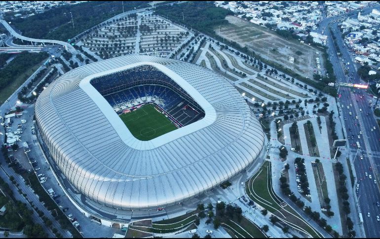 El Estadio BBVA, casa de los Rayados, será escenario de cuatro encuentros. IMAGO7.