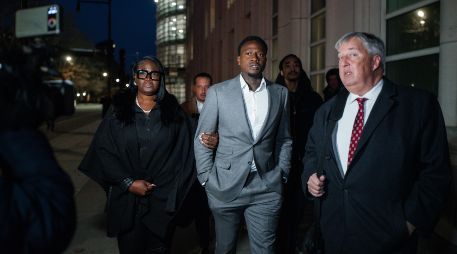 Rozier salió de una Corte en Brooklyn pagando tres millones de dólares de fianza. EFE/O. Fedorova