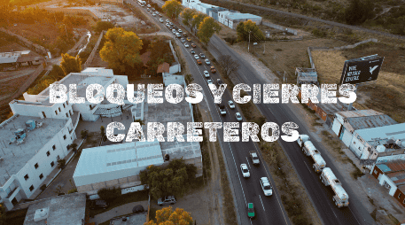 Bloqueos y cierres de carreteras en México este 9 de diciembre. EL INFORMADOR / ARCHIVO