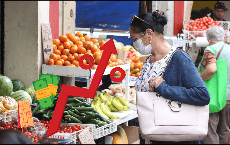 El aumento anual de precios en noviembre estuvo por arriba de la mediana de las expectativas de los analistas. EL INFORMADOR / ARCHIVO