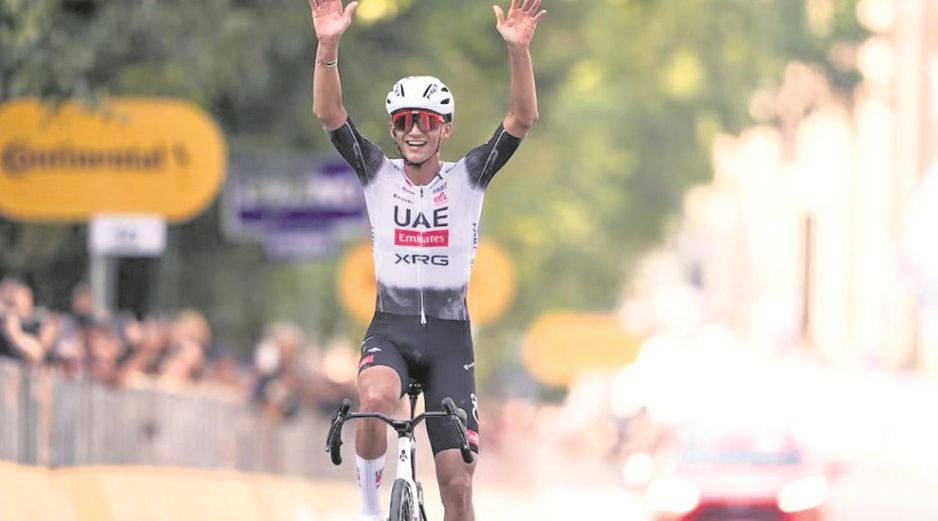 Isaac Del Toro recibió el Premio Nacional de Deportes en lo profesional y tiene beca de Conade rumbo a Los Ángeles 2028. EFE / ARCHIVO