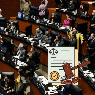 Senado votará hoy por modificación al Poder Judicial: "jueces sin rostro"