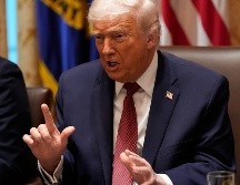 El mandatario estadounidense rectificó declaraciones previas y afirmó que no hay detenidos tras el tiroteo en Brown. AP/ ARCHIVO