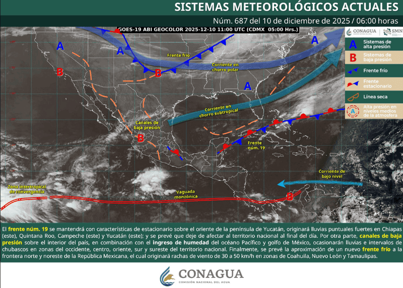 X / @conagua_clima 
