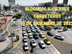 Bloqueos y cierres de carreteras en México este 10 de diciembre de 2025. EL INFORMADOR / ARCHIVO