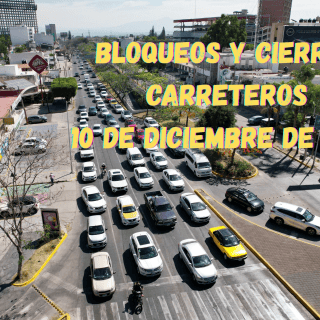 Bloqueos y cierres carreteros en México | EN VIVO | 10 de diciembre