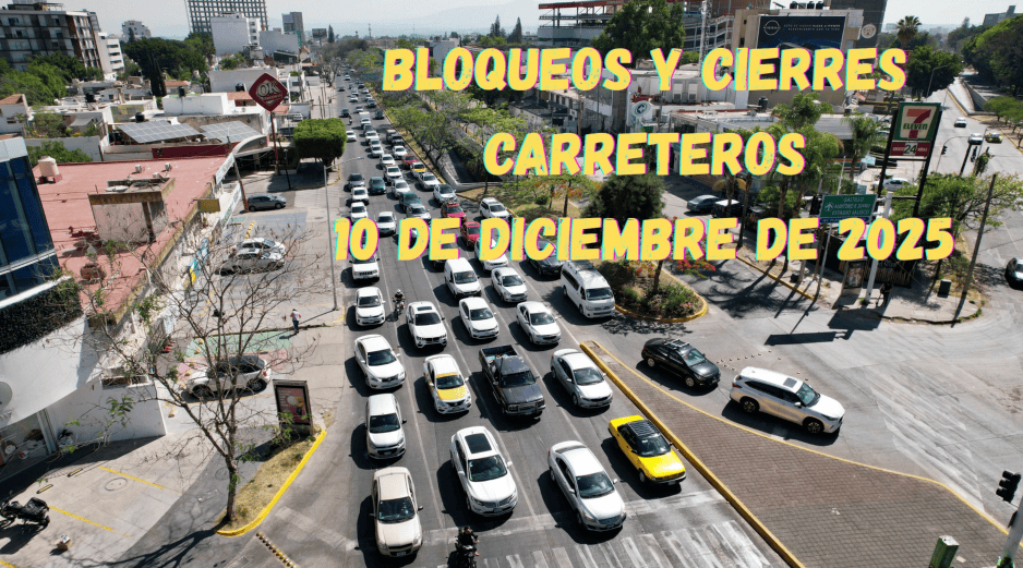 Bloqueos y cierres de carreteras en México este 10 de diciembre de 2025. EL INFORMADOR / ARCHIVO