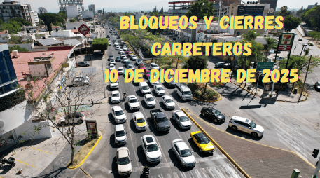 Bloqueos y cierres de carreteras en México este 10 de diciembre de 2025. EL INFORMADOR / ARCHIVO