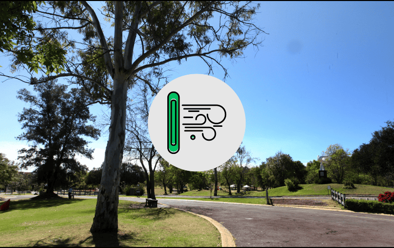 Índice de la calidad por zonas del AMG. EL INFORMADOR / ARCHIVO