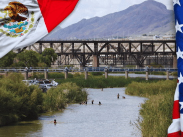 México entrega agua del Río Bravo a Estados Unidos a partir de los afluentes mexicanos y, a cambio, recibe agua del Río Colorado. SUN / ARCHIVO