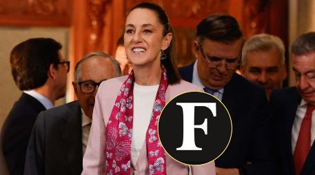 Entre personajes como Taylor Swift, Kim Kardashian, MacKenzie Scott, Ngozi Okonjo-Iweala y Sanae Takaichi, el nombre de la Presidenta de México. SUN / ARCHIVO