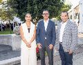 Mariana Belén, Dr. Abraham Mendoza Andrade y Rafael Hernánez. GENTE BIEN JALISCO / “Aniversario Alumni” de la Universidad Panamericana