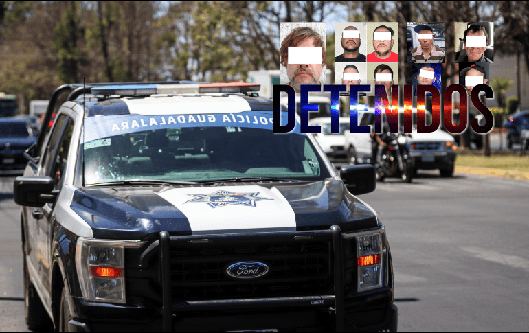 Estos son los resultados de la Policía de Guadalajara recabados en la semana pasada. EL INFORMADOR / ARCHIVO