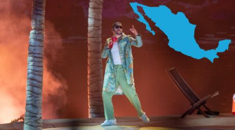 La fiebre por Bad Bunny comienza hoy en la celebración de la primera fecha en México. EFE / ARCHIVO