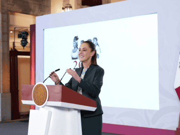 El diario estadounidense resaltó el estilo sofisticado de Sheinbaum al vestir. ESPECIAL/Presidencia de México