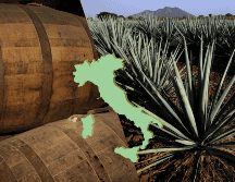 El volumen enviado por los productores de nuestro país a Italia ascendió a 3 millones 117 mil 741 litros, según el Consejo Regulador del Tequila. AFP / EL INFORMADOR / ARCHIVO