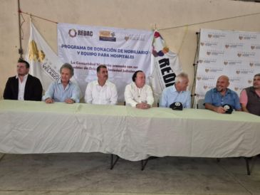 Jaime Enrique Michel Velasco, presidente de la Fundación Jaime Enrique Michel y de REDAC, agradeció a los paisanos por este gesto de generosidad. ESPECIAL