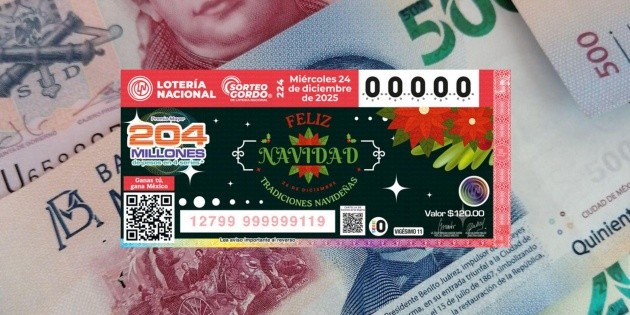 Sorteo Gordo de Navidad 2025: Resultados EN VIVO de este mi&eacute;rcoles 24 de diciembre