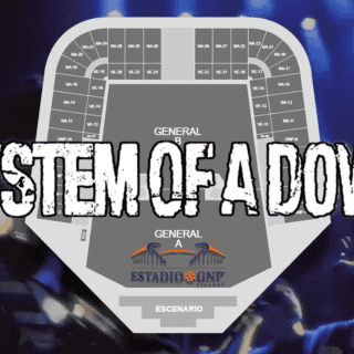 System Of A Down en Estadio GNP: Estas son las mejores y peores zonas para ver el concierto