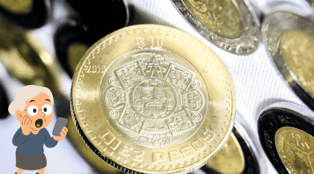 Las monedas de 10 pesos, el cambio se centrará únicamente en los materiales de fabricación. CANVA