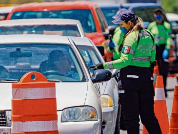 Este año se han retenido a tres mil 661 conductores por combinar el alcohol y el volante, un promedio de 10.7 diarios. Es la cifra más baja. EL INFORMADOR/Archivo