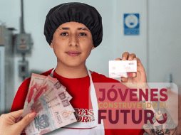 Con Jóvenes Construyendo el Futuro, el Gobierno de México otorga a los beneficiarios una beca mensual y seguro médico. ESPECIAL/Programas para el Bienestar