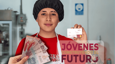 Con Jóvenes Construyendo el Futuro, el Gobierno de México otorga a los beneficiarios una beca mensual y seguro médico. ESPECIAL/Programas para el Bienestar