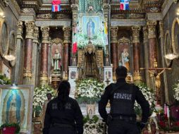 De acuerdo con el Secretario de Seguridad, Juan Pablo Hernández González, los oficiales viales estarán distribuidos en las vías aledañas al recinto religioso. ESPECIAL / SECRETARÍA DE SEGURIDAD