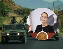 La Presidenta indicó que se realizan acciones que benefician a Michoacán en salud, educación, seguridad, cultura, deporte y atención a las causas. EFE / SUN / ARCHIVO